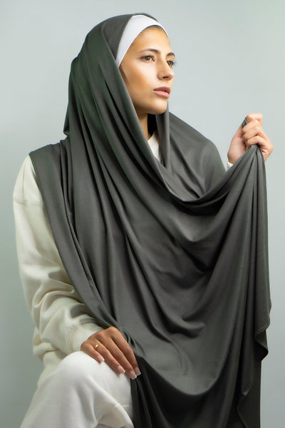 Ultimate Jersey Hijab | khaki