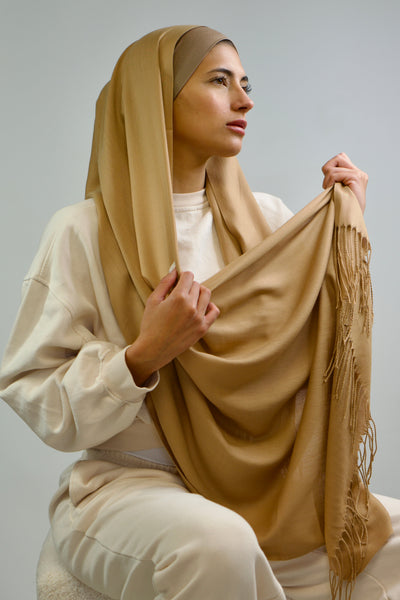 Pashmina Golden Sand