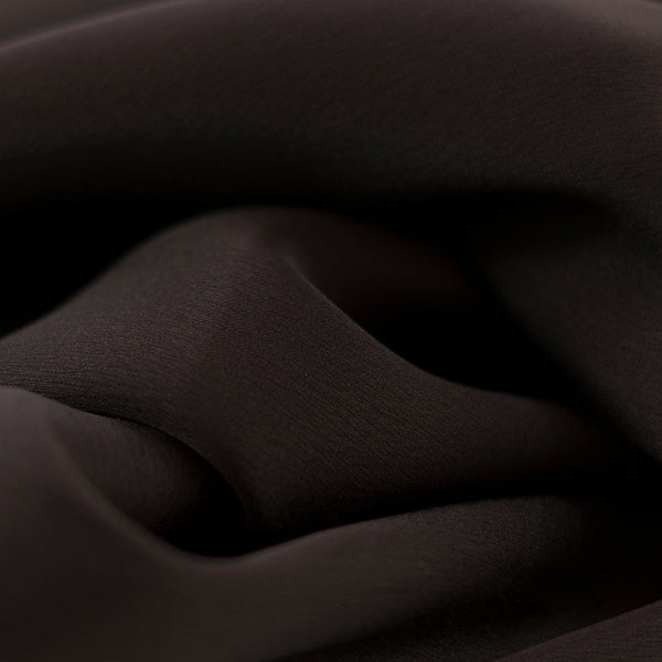 Rayon Silk Luxury Hijab | Brown Satin - Mai Official