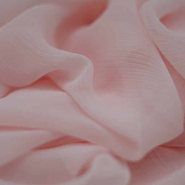 Crinkle Chiffon Hijab | Chalky Mauve, Pink Sand, Blush, Peach Tint - Mai Official