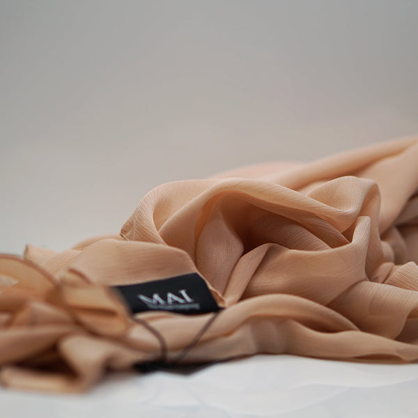 Lightweight Crinkle Chiffon Hijab