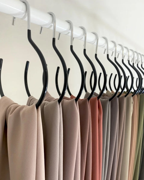 Storage Solutions | Non Slip Scarf Hangers | Sets of 1, 3 or 10