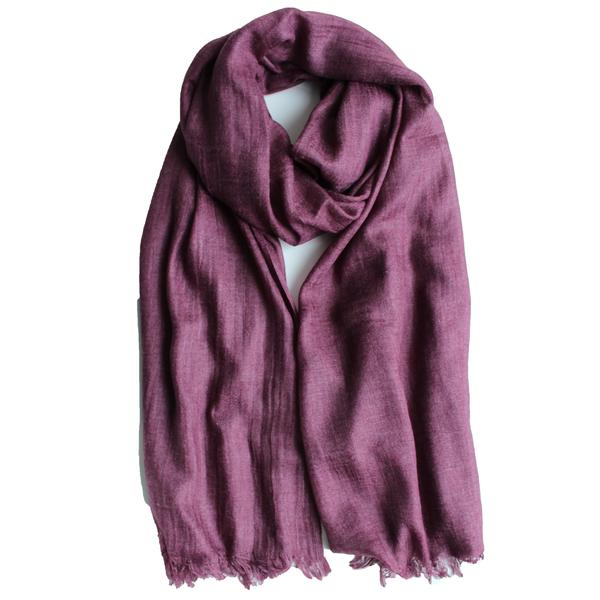 Classic Cotton Modal Maxi Hijab | Mulberry, Dusty Pink, Mink - Mai Official
