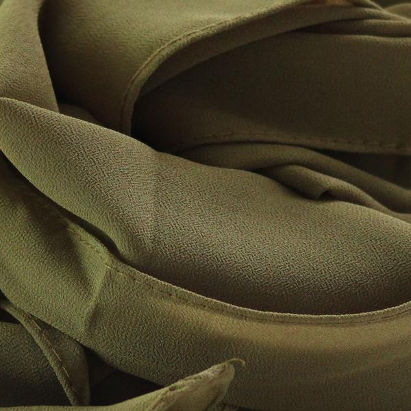 Soft Chiffon Crepe Hijab | Olive Green, Army Green, Cappuccino, Burnt Sienna - Mai Official