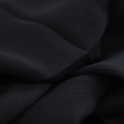 Crinkle Chiffon Hijab | Black, Charcoal, Navy, Grey Heather - Mai Official