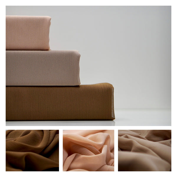 Lightweight Crinkle Chiffon Hijab