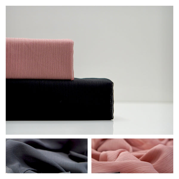 Lightweight Crinkle Chiffon Hijab