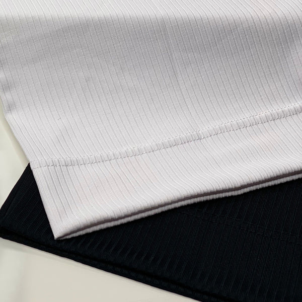 Ribbed Jersey Contour Caps | Plain | 7 Colours Available
